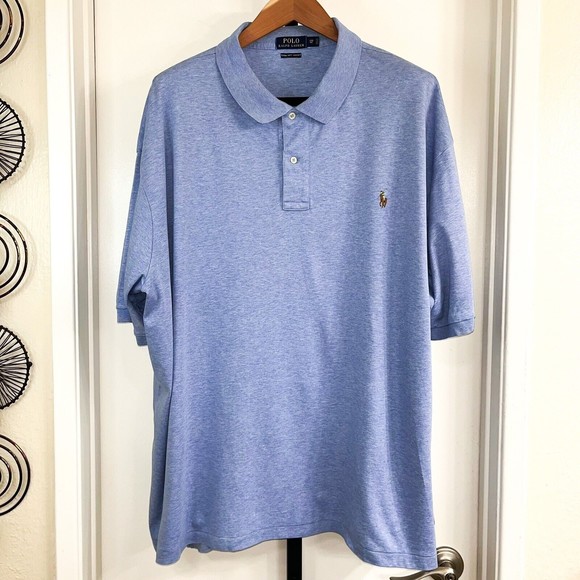Polo Ralph Lauren Other - Polo Ralph Lauren Mens Pima Soft Touch Polo Shirt - Size 3XB
